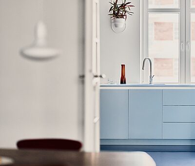 HIMACS Unicreations kitchen Sapphire